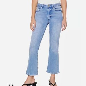 Frame Le One Crop Mini Boot Jeans Size 1 NWOT